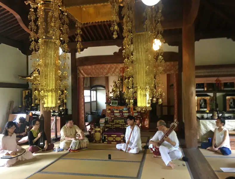 Konzert in Kyoto (Japan) im Nanzenji Tempel