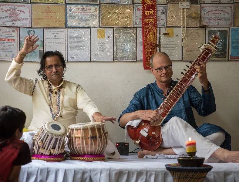 Konzert mit Achyut Ram Bhandari (Tabla) in Kathmandu (Nepal)